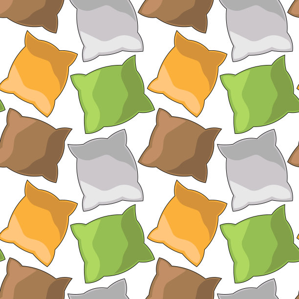 无缝图案与舒适的色彩图片下载