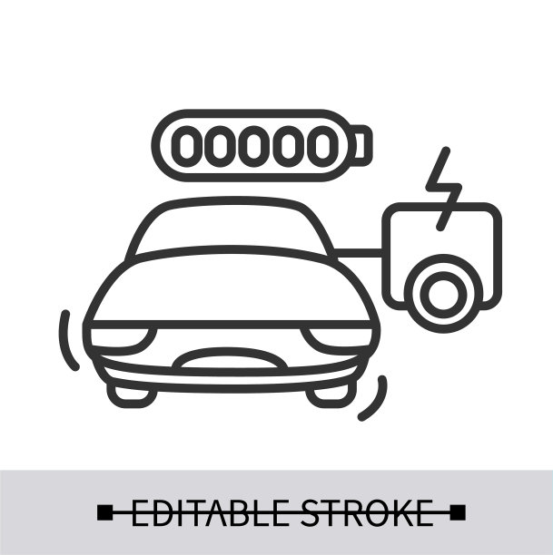 电动汽车的标志车辆与增程图片下载