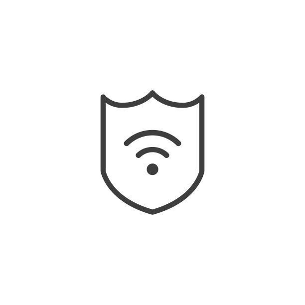 Wi-Fi隐私网络防护盾图片下载