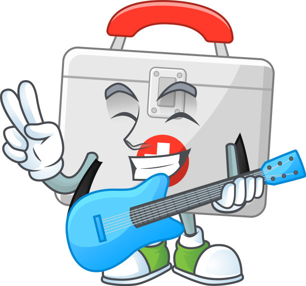 笑脸急救箱卡通播放音乐图片下载