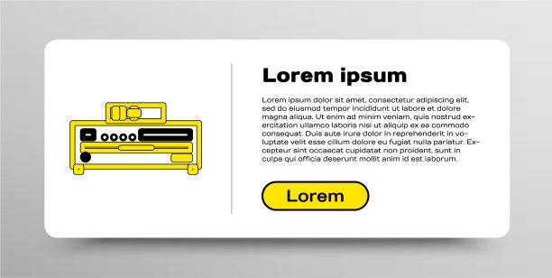 线音乐CD播放器图标隔离在白色图片下载