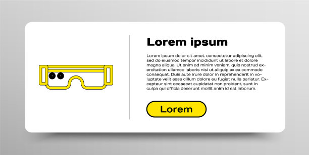 线智能眼镜上安装眼镜图标图片下载