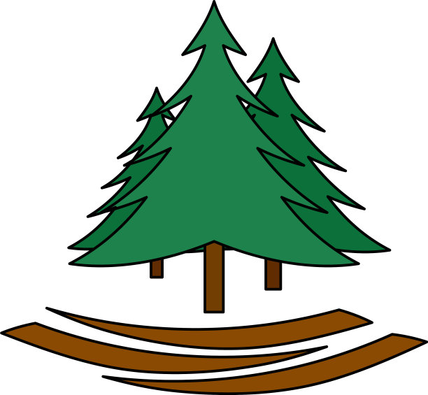 图标冷杉森林图片下载