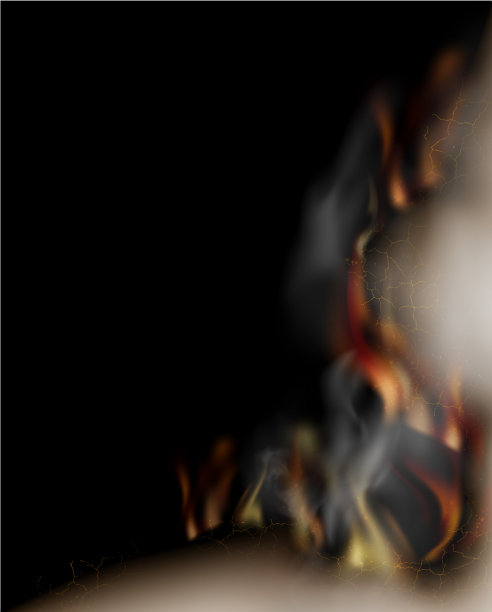 透明设计烧模板撕纸图片下载