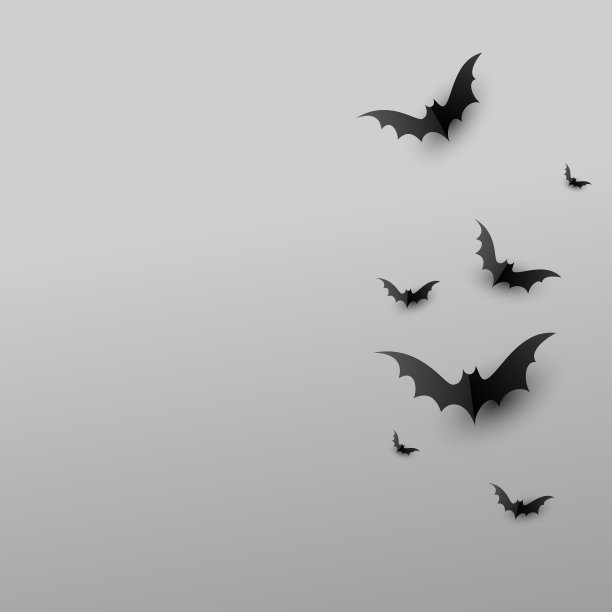 最小的创意背景与纸吓人图片下载