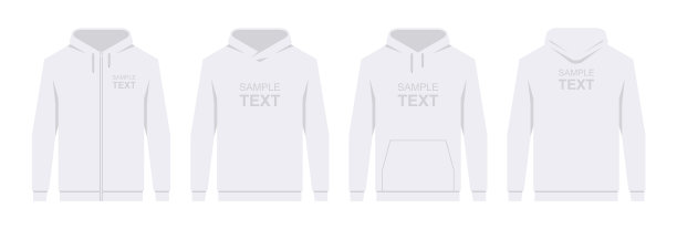 犯罪白色连帽衫图片下载