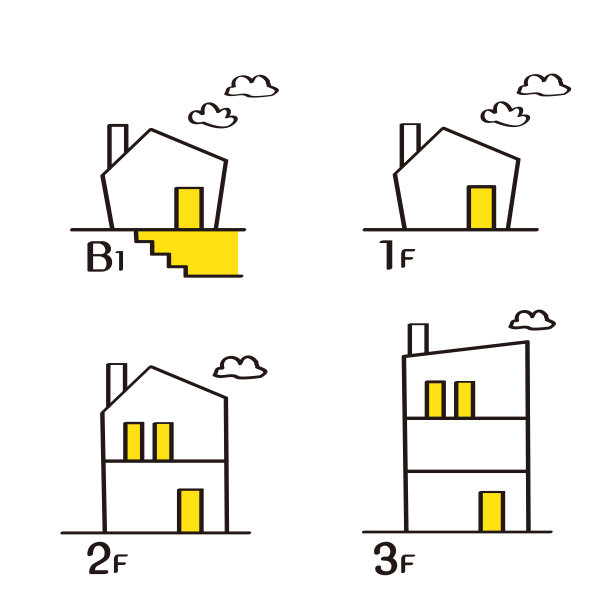 图标显示房屋的楼层数图片下载