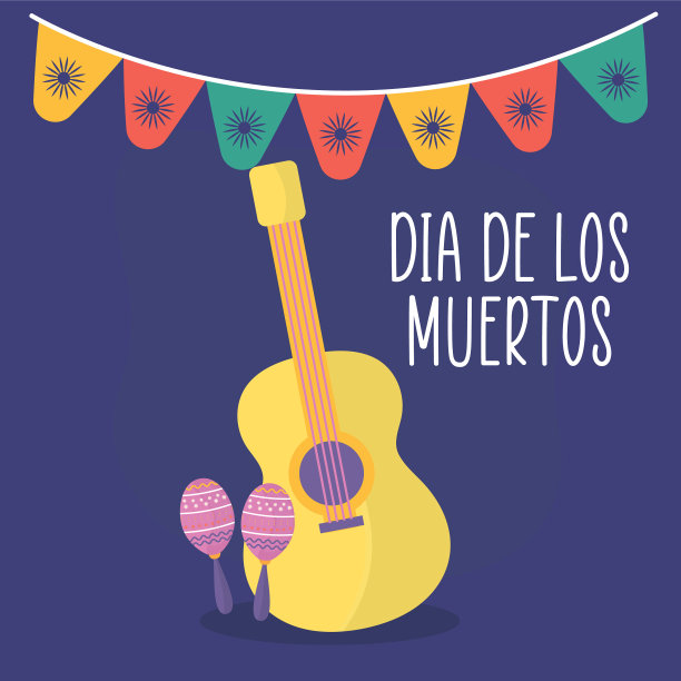 墨西哥日死吉他沙球图片下载