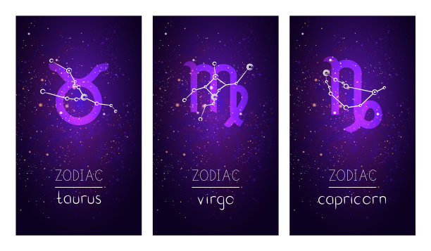 设置三张卡片与星座生肖图片下载