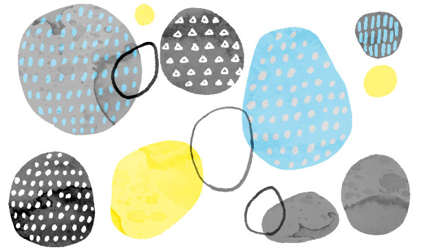 水彩复古几何图案背景图片下载