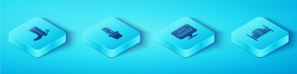 设置等距牛仔靴仙人掌佩奥特在花盆图片下载