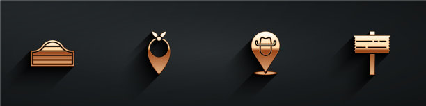 设置沙龙门牛仔头巾牛仔位置图片下载