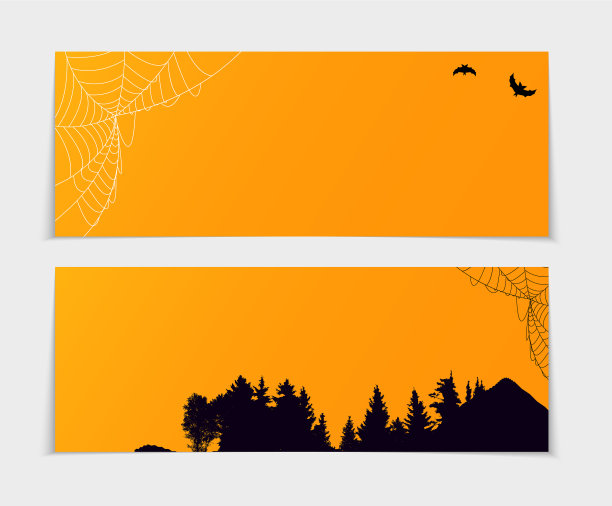 万圣节背景模板与空的地方图片下载