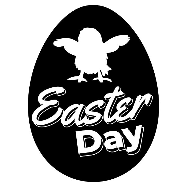 复活节彩蛋蟋蟀在透明的背景图片下载