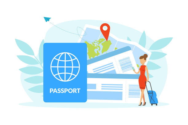 小女人旅游人物去度假了图片下载