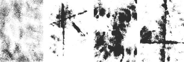 设置复古垃圾纹理设计元素图片下载