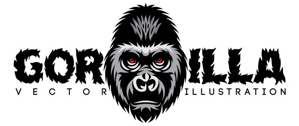 颜色与大猩猩的头和图片下载