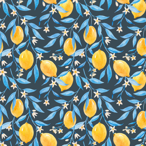 美丽的无缝图案与手绘图片下载