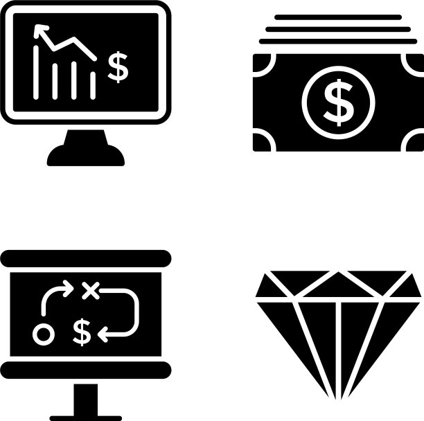 金融科技图标图片下载