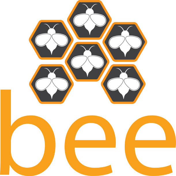 蜜蜂标志模板图片下载