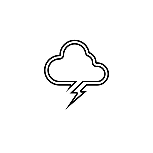 云线标志图标图片下载