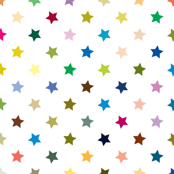 可重复的星星背景星星图案无缝图片下载