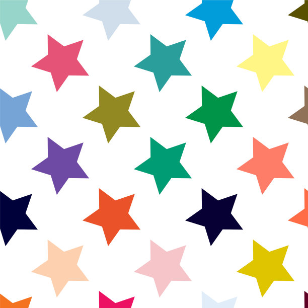 可重复的星星背景星星图案无缝图片下载