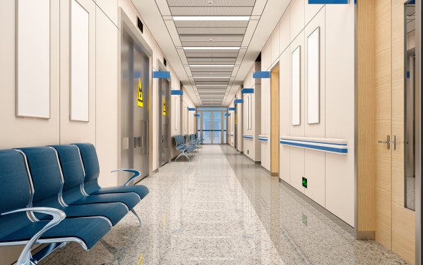 3d渲染的医院内部图片下载