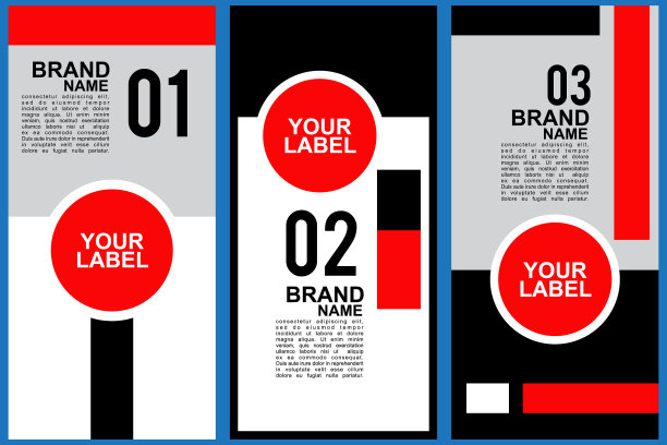 布局社交媒体帖子背景设计图片下载