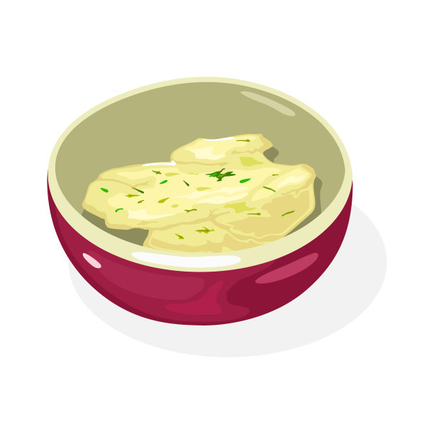 芝士酱加绿色植物或绿色蔬菜图片下载