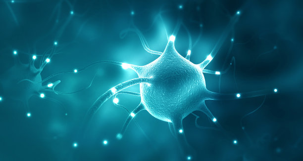 神经元抽象背景图片下载