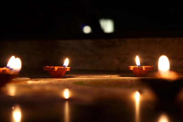 粘土迪亚(印度粘土油灯)图片下载