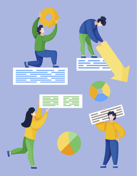 人持有网站和图表图标设置图片下载