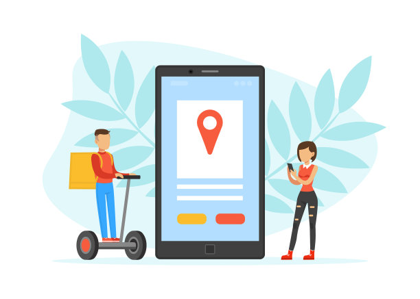 快递服务订单在线物流图片下载