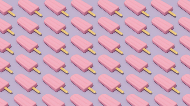 雪糕棒，冰棒，简约的夏日概念图片下载