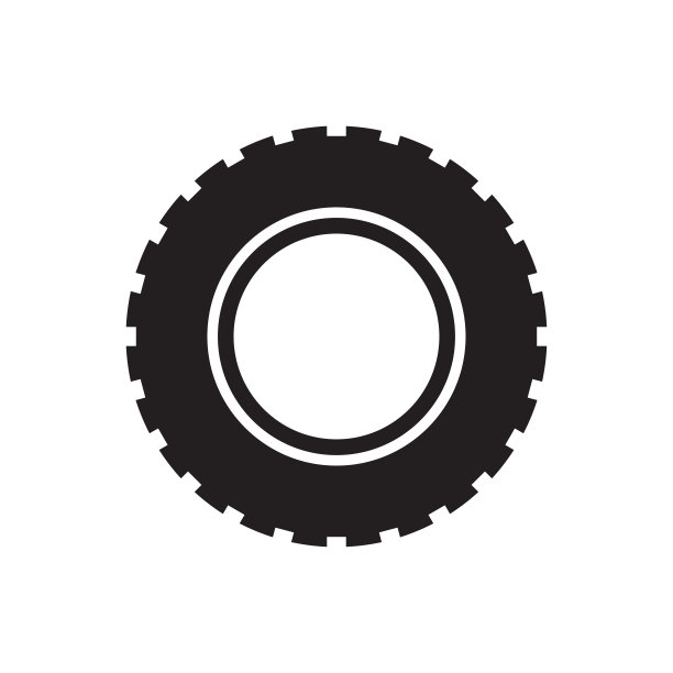 轮胎平坦的图标矢量为您的网站设计，标志，应用程序，UI。插图图片下载