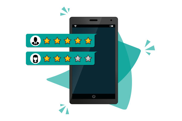 客户评级概念-业务矢量插图-隔离在白色背景图片下载