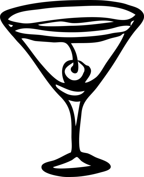 时尚手绘墨水风格冷红粉色图片下载