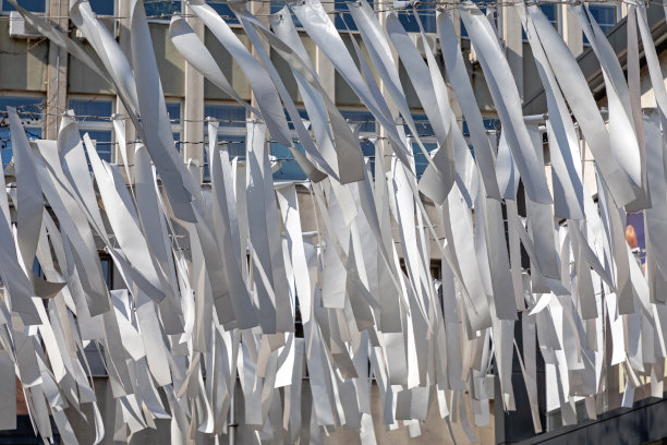 白色肩带装饰图片下载