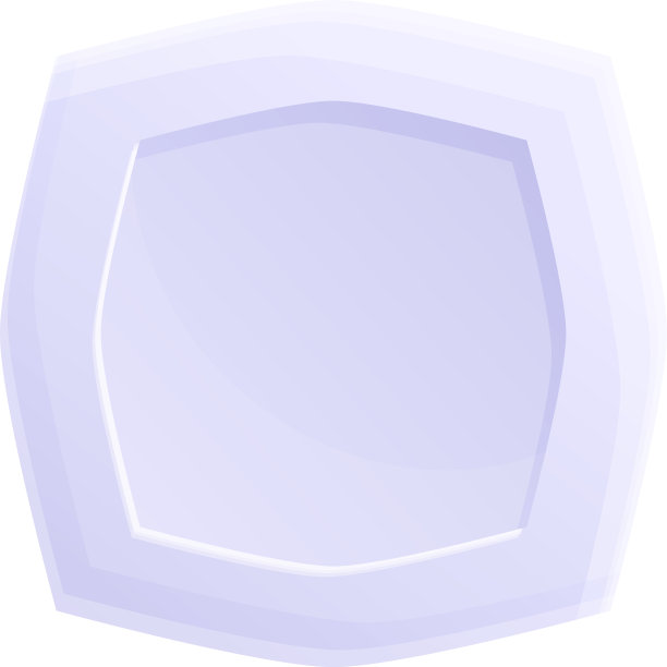 食物盘图标卡通风格图片下载