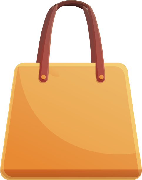 时尚笔记本电脑包图标卡通风格图片下载