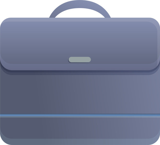 保护笔记本电脑包图标卡通风格图片下载