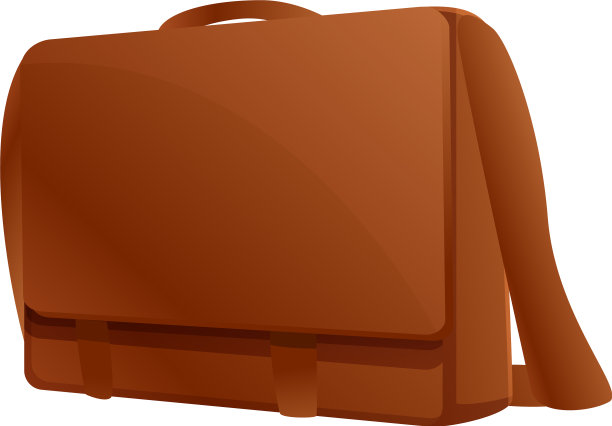 附件笔记本电脑袋图标卡通风格图片下载