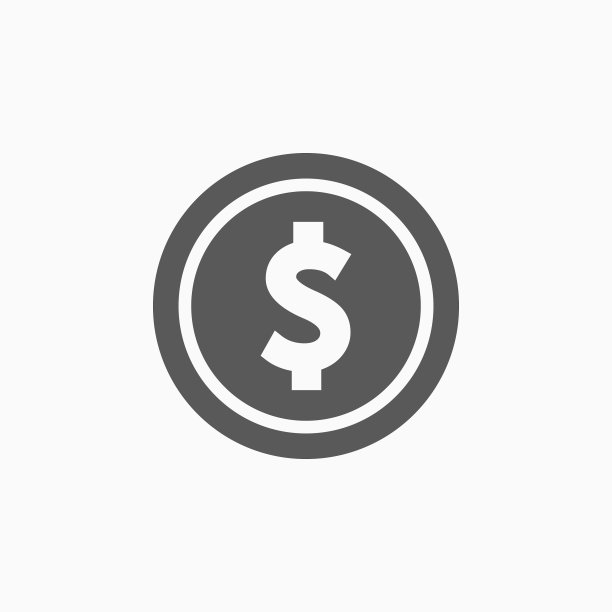 美元符号图标图片下载