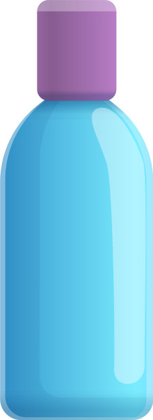 漱口水新鲜图标卡通风格图片下载