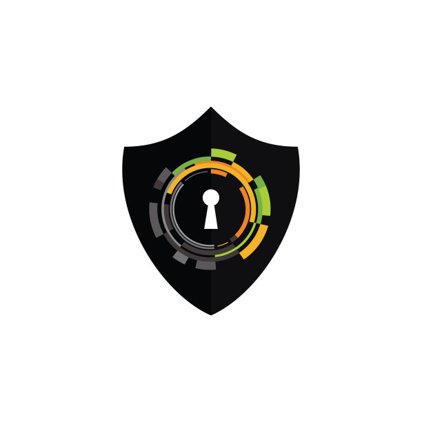数据安全锁系统图标设计。图片下载