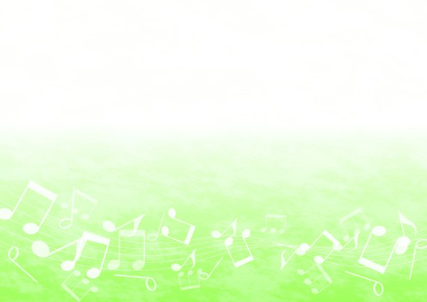 绿色乐谱架图片下载