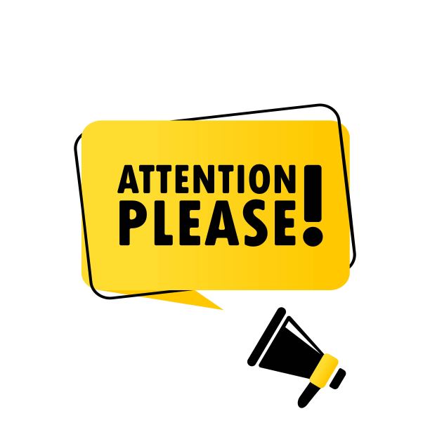 扩音器，请注意，请讲话气泡横幅。扬声器。可用于商业，市场营销和广告。向量EPS 10。在白色背景上隔离图片下载