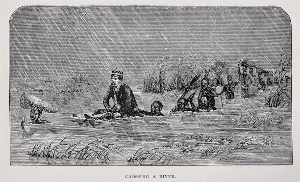 利文斯顿博士穿越19世纪非洲的一条深河图片下载