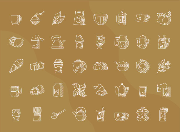 图标设置茶线风格图片下载